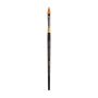 Kingart Golden Taklon Oval Floral Petal Brush 2