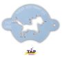 Tap Schmink Stencil Pracing Unicorn