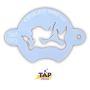 Tap Schmink Stencil Mermaid with Shell