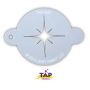 Tap Schmink Stencil Christmas Star