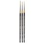 Kingart Original Gold 9350 Series, Golden Taklon Liner 3 Pcs