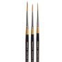 Kingart Original Gold 9350 Series, Golden Taklon Liner 3 Pcs
