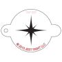 Tap Facepaint Stencil Christmas Star