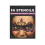 FA Airbrush/Facepaint Mardi Fleur De Lis Stencils