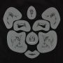 FA Airbrush/Facepaint Monster Stencils (Kids Size)