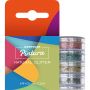 Kryolan Pintura Natural Glitter 4 Colors Stacker
