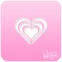 Silly Farm Stencil Triple Hearts