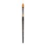 Kingart Golden Taklon Brush Oval Floral Petal 6
