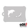 oOh Bodyart Dolphin Stencil