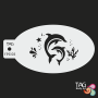 Tag Dolphin Dance Stencil