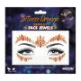 Face Jewels Neon Uv Orange