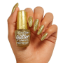 LA Colors Glitter Vibes Nagellak- Golden Glow
