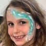 oOh Body Art Stencil Dolphin