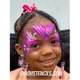 oOh Body Art Mermaid Tail Mask Stencil 