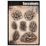 Wiser Airbrush Tattoo Succulents
