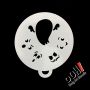 oOh Body Art Ghost Stencil C18