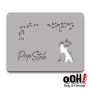 oOh Bodyart Pop Star Stencil