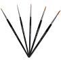 Fusion Body Art | Professional Face Paint Brush - SET OF 5 Round