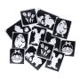 Eastern Glitter tattoo stencilset 