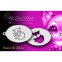 Facepainting Stencil Shadow The Wild Fox