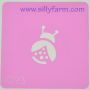 Silly Farm Stencil Ladybug
