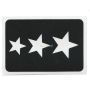 Glittertattoo Stencil Trio Star (5 pack)