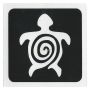 Glittertattoo Stencil Turtle Swirl (5 pack)