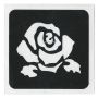 Glittertattoo Stencil Rose Bud (5 pack)