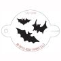 Tap Facepaint Stencil Bats