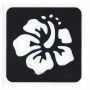 Glittertattoo Sjabloon Hibiscus (5 pack)