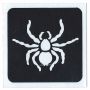 Glittertattoo Stencil Spider (5 pack) (21687)