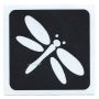 Glittertattoo Stencil Dragonfly (5 pack)