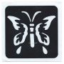 Glittertattoo Sjabloon Spring Butterfly (5 pack)