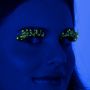 Pxp False Blue Glitter Eyelashes|Calypso Style