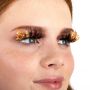 Pxp False Eyelashes Orange Glitter|Barranquilla Style