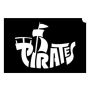 Glittertattoo Stencils Pirate Ship (5 pack)