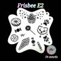 Frisbee Facepaintingstencil E2
