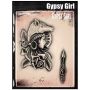 Wiser Airbrush Tattoo Gypsy Girl