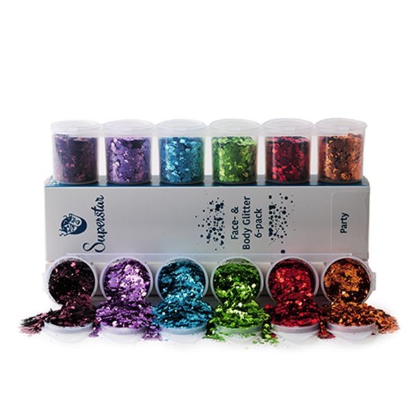 Superstars glitter on sale