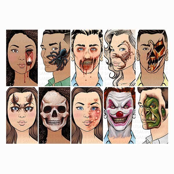 The Ultimate Face Painting Guide By Matteo Scary Halloween