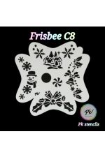 Frisbee Schminkstencil C8