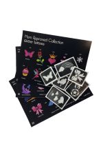 Mom Approved Glitter Tattoo Set