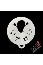 oOh Body Art Ghost Stencil C18