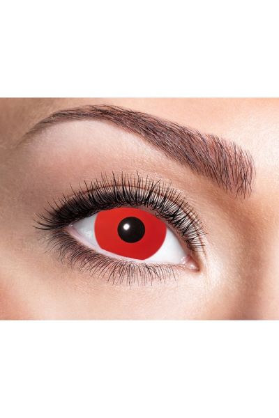 Sclera Party Fun Lenses Red Devil 17mm
