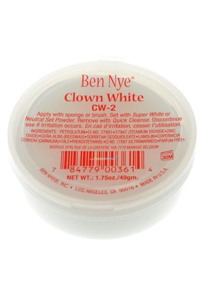 Ben Nye Clown White CW-2 50gr