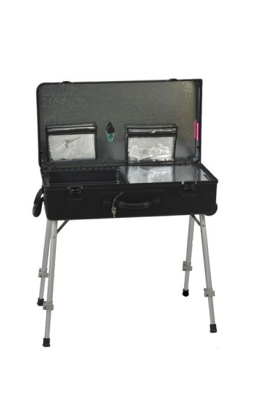 Black Craft-n-Go Paint 28" Station with Accessories