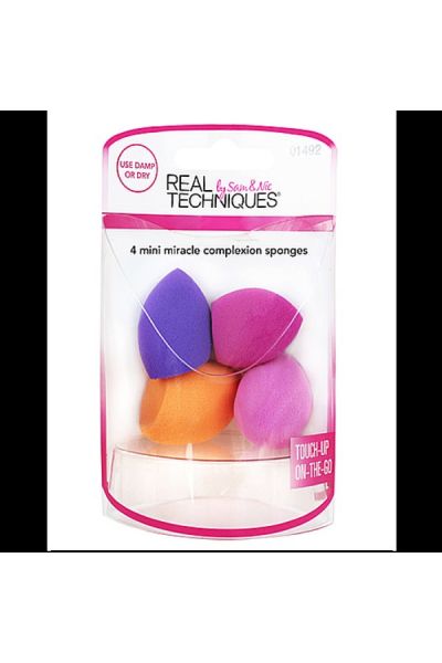 Real Techniques 4 Mini Miracle Complexion Sponges