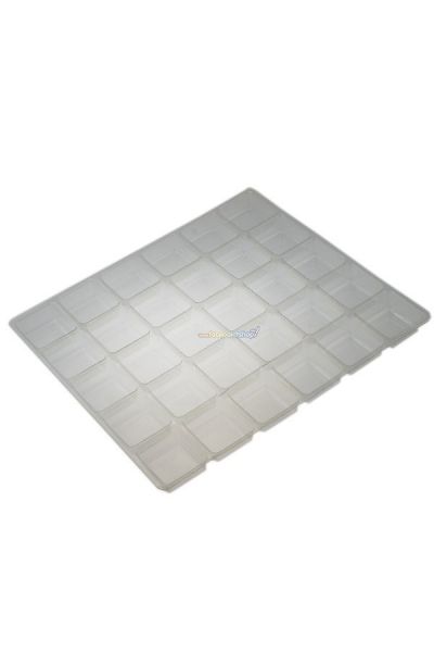 Clear Plastic Trays 30 Compartments