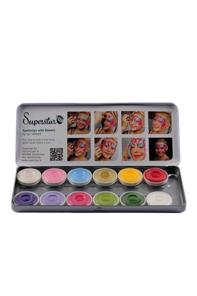 Superstar Aqua Face & Bodypaint Palette Botanical