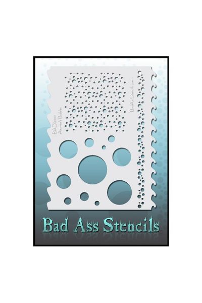 Bad Ass Stencil Bad 6002 Bubbles